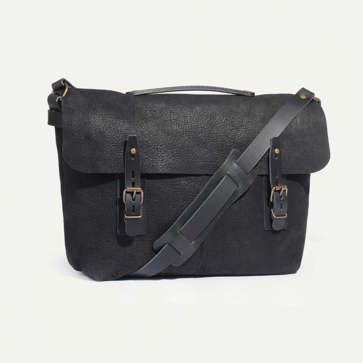Sac besace Lucien - Charbon (image n°2)
