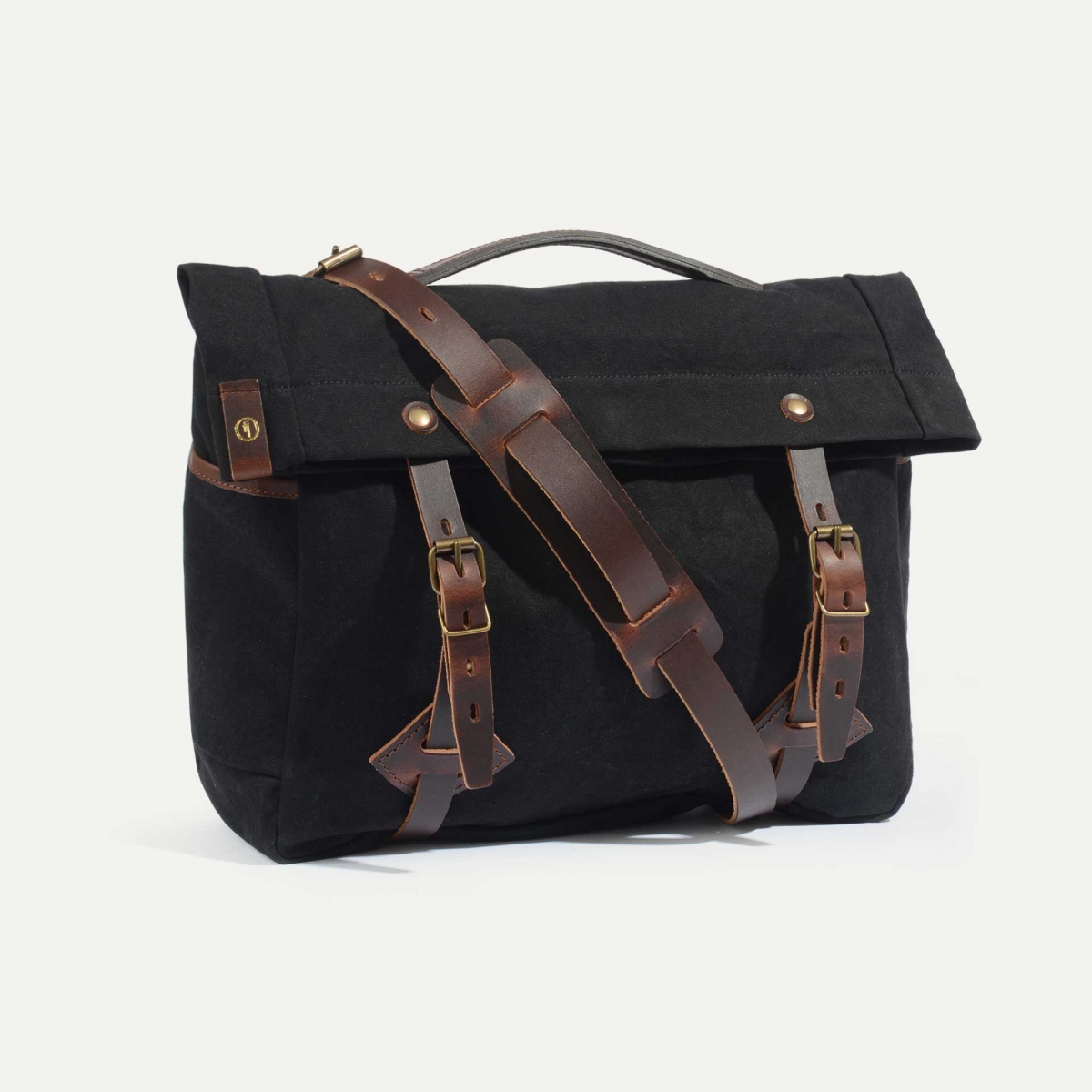 Gaston tool bag – “Musette” - Black Stonewashed (image n°2)