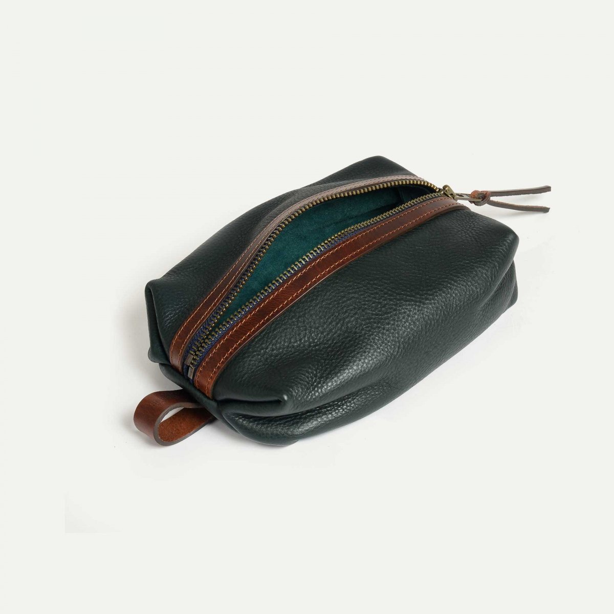 ZAZOU toiletry case - Peacock blue (image n°3)