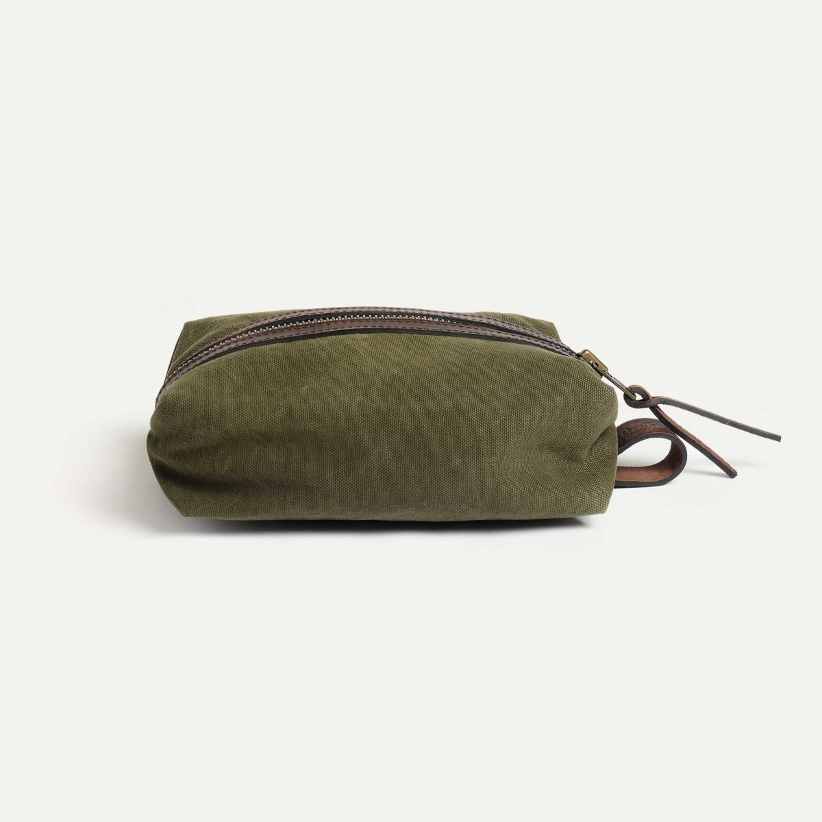 ZAZOU toiletry case - Dark Khaki stonewashed (image n°2)