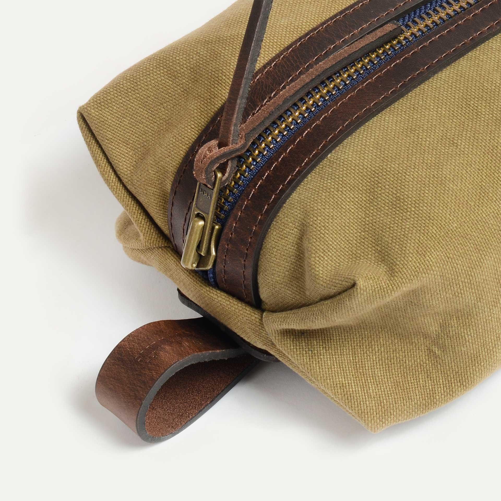 ZAZOU toiletry case - Khaki US Stonewashed (image n°4)