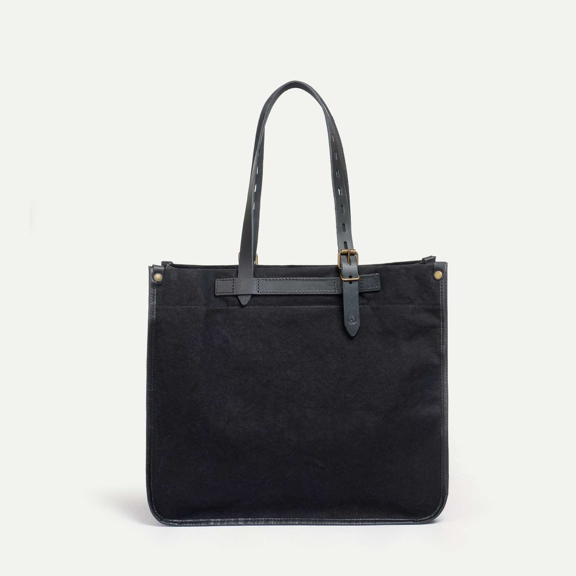 BAZAR tote - Black stonewashed (image n°3)