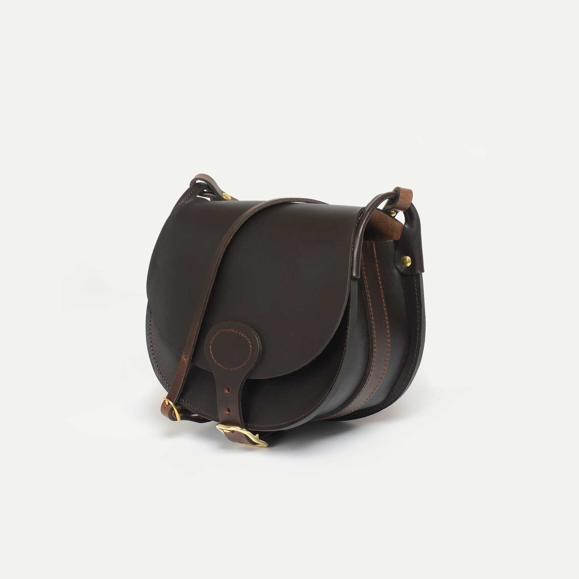 Diane M Gibecière bag - Dark Brown (image n°1)