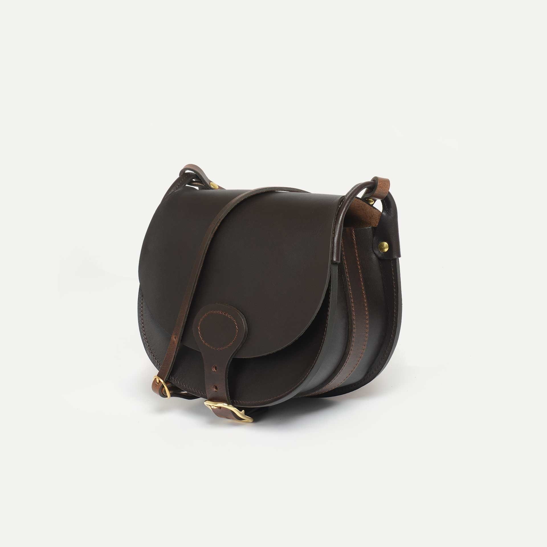 Diane M Gibecière bag - Dark Brown (image n°2)