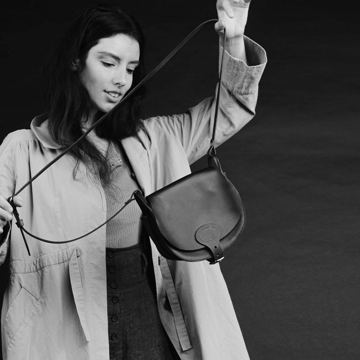 Jagdtasche Diane M - Dunkelbraun (image n°6)