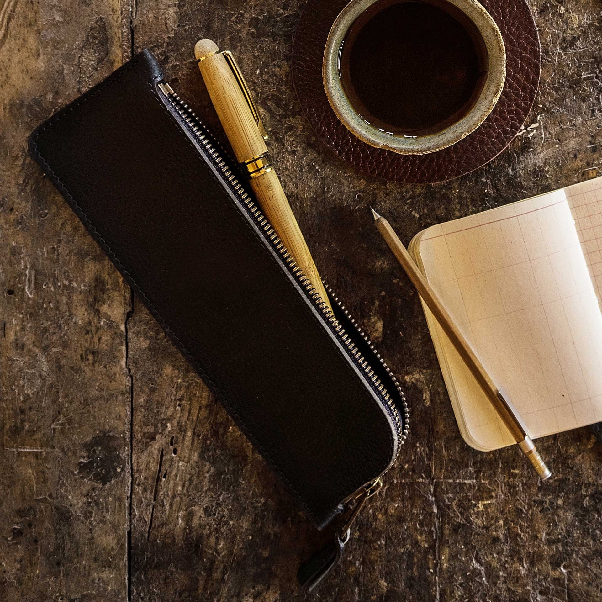 CANYON pencil case - Dark Brown (image n°4)