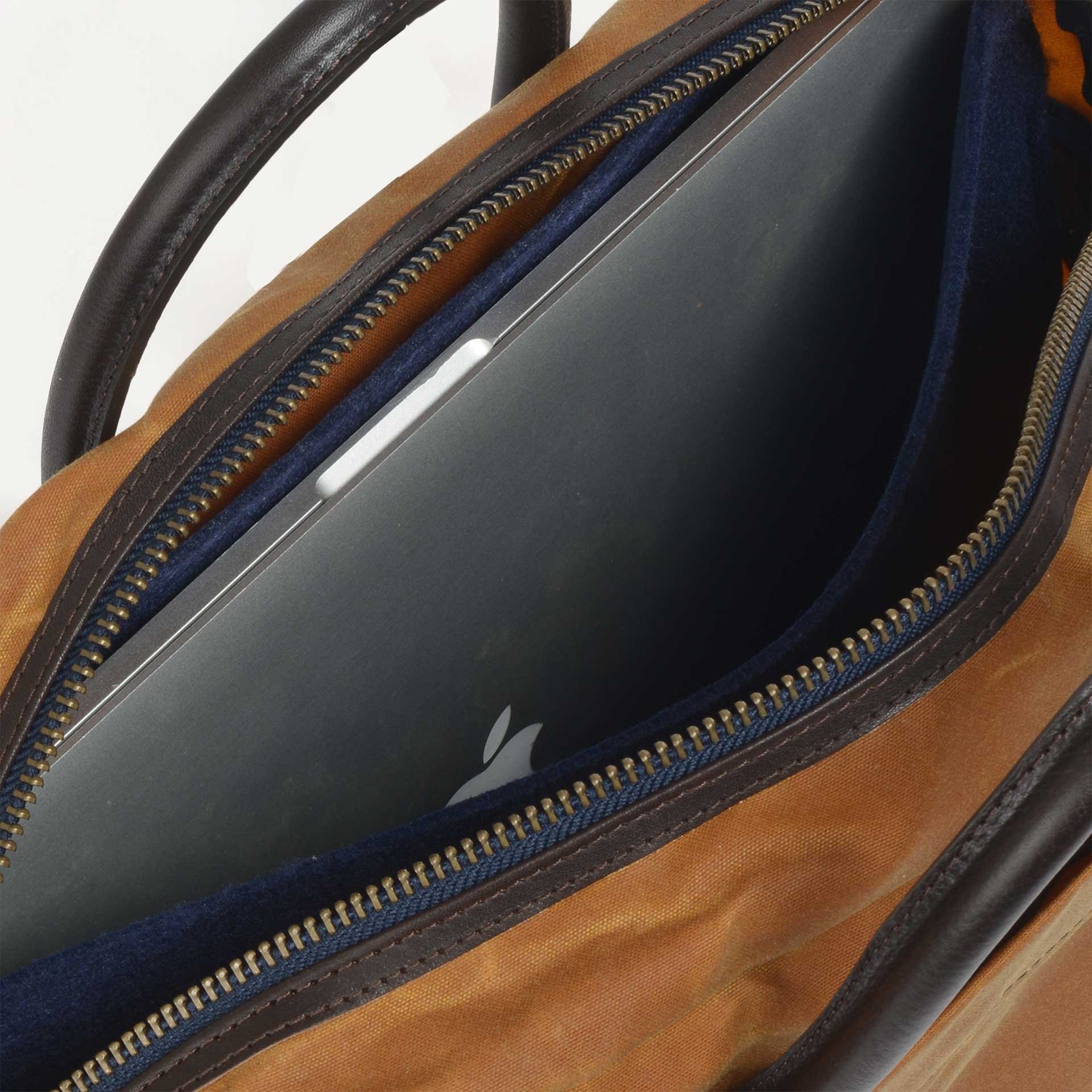 Report Business bag - Cumin waxed (image n°4)