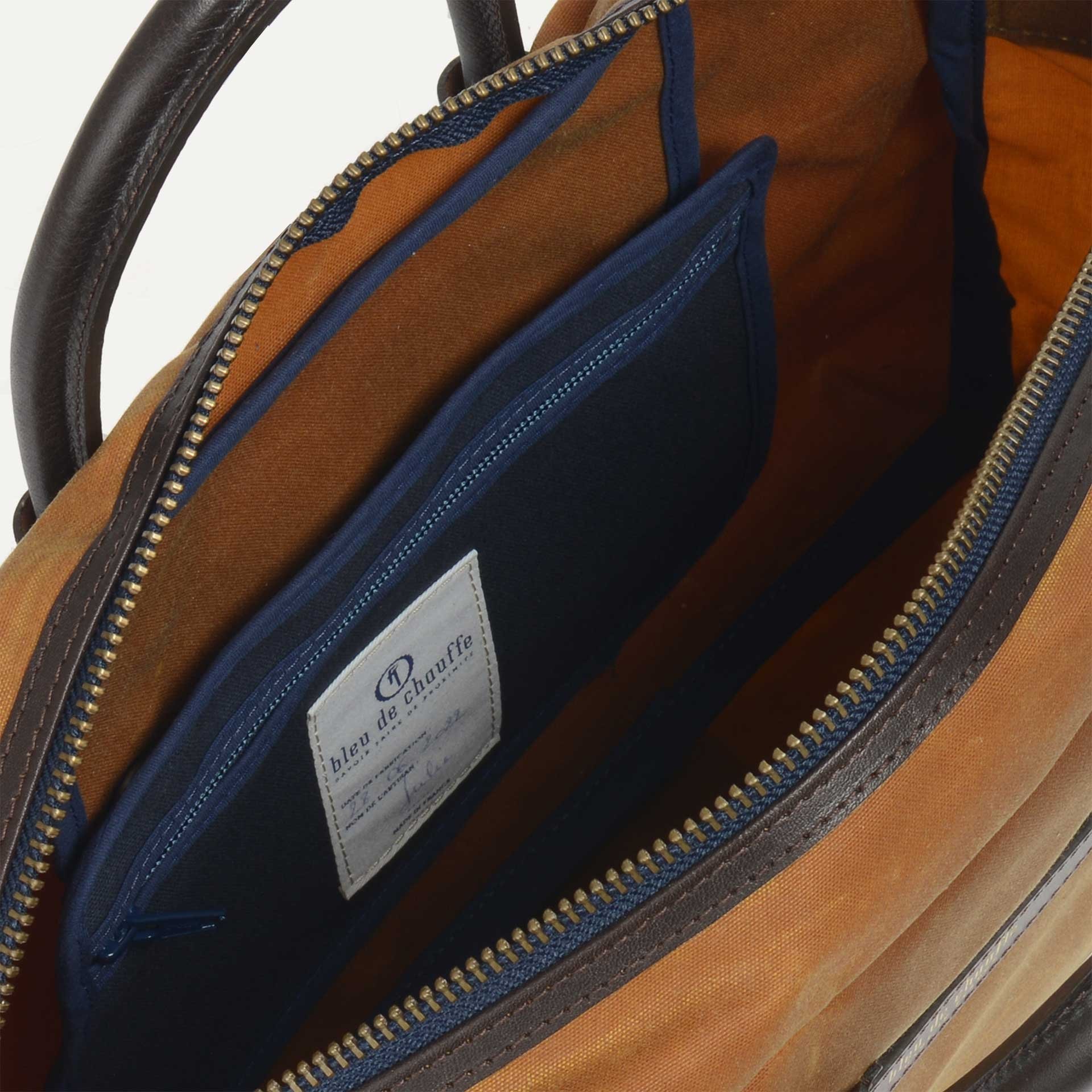 Report Business bag - Cumin waxed (image n°5)