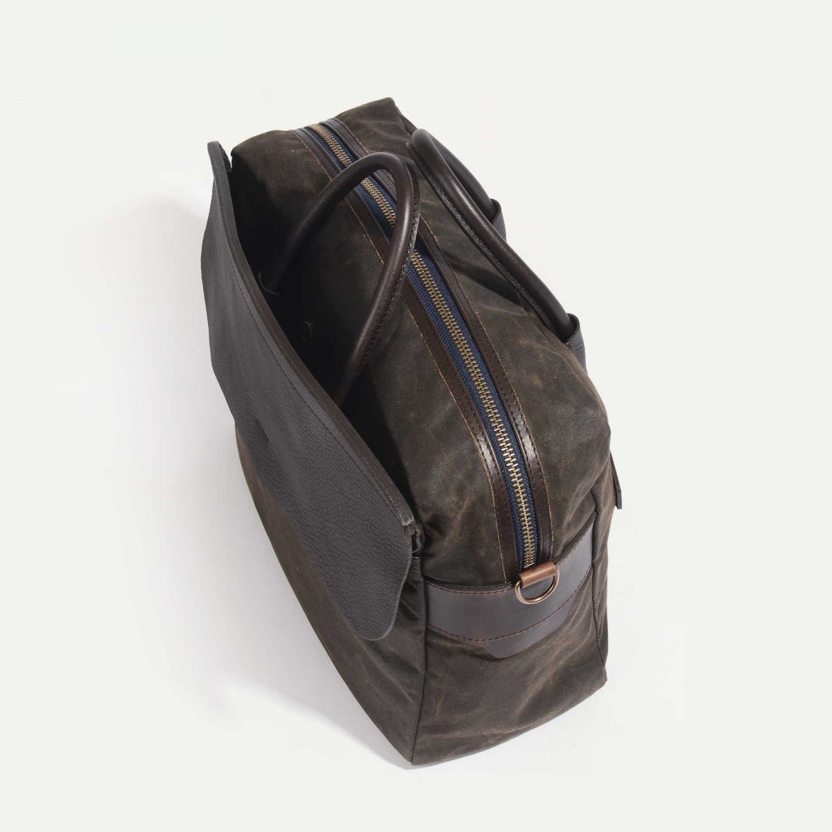 Sac business Zeppo - Kaki Waxé (image n°6)