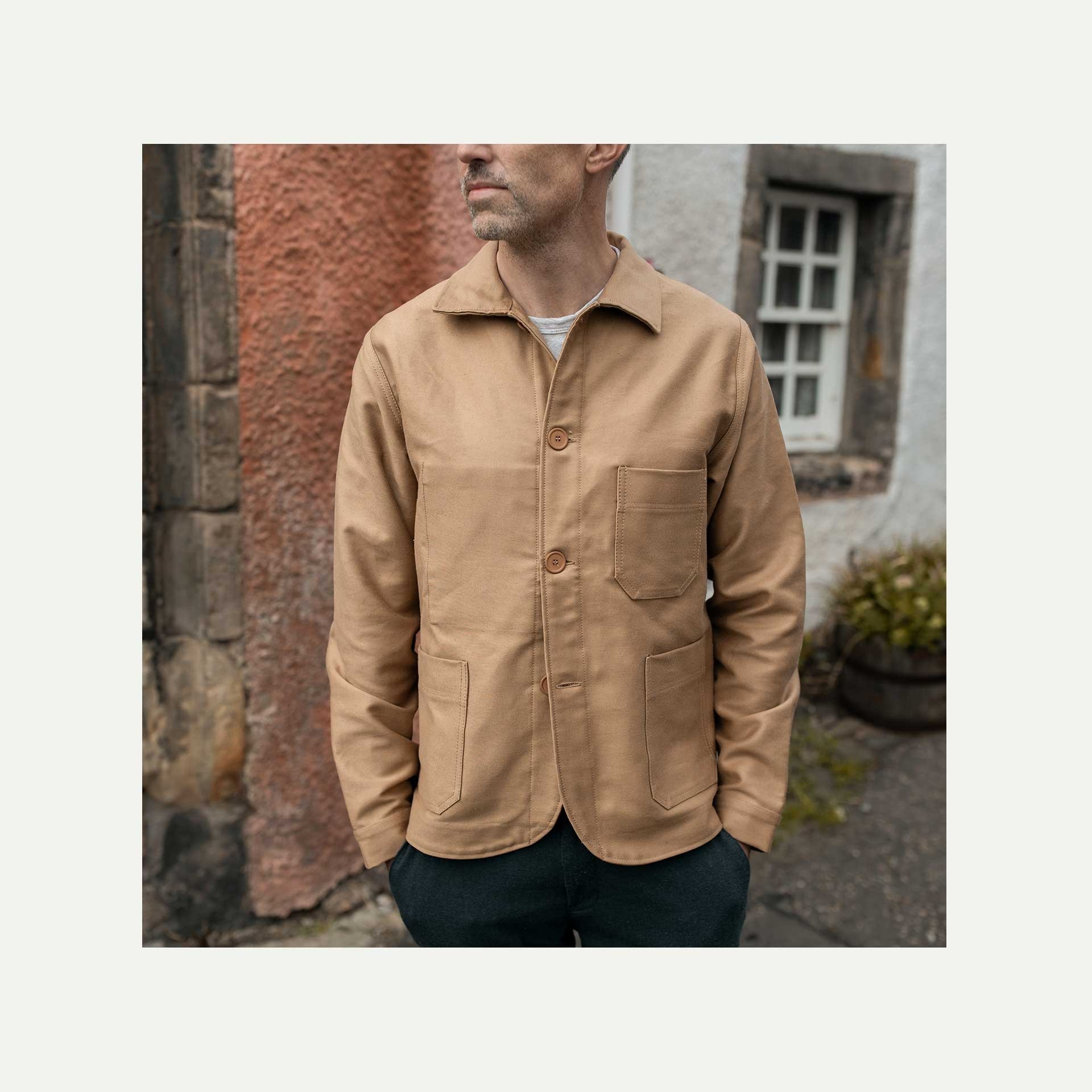 Veste de travail Germinal - Beige (image n°2)