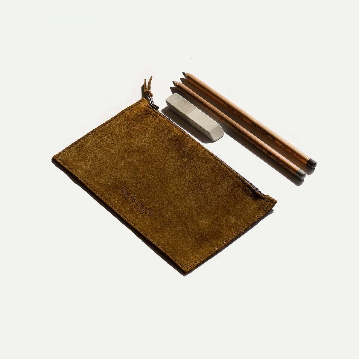 Trousse cuir COSMO S - Haselnussbraun (image n°2)