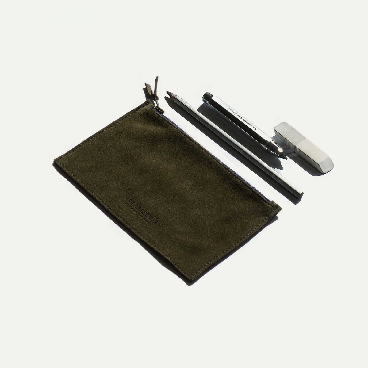 Trousse cuir COSMO S - Musk (image n°2)