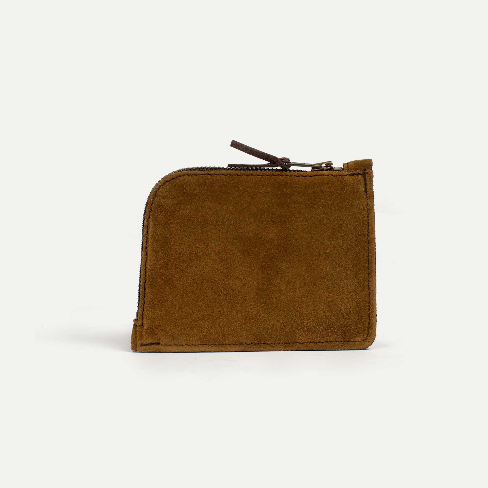 As zippered purse / M - Tobacco (image n°2)
