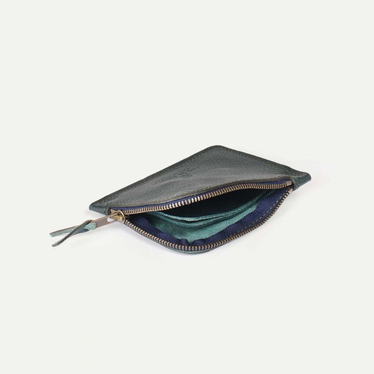 As zippered purse / M - Peacock Blue (image n°3)