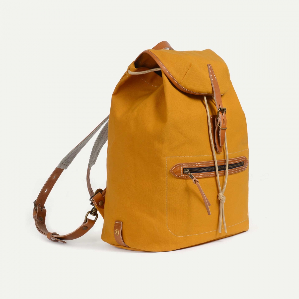 Camp backpack - Yellow ochre (image n°2)