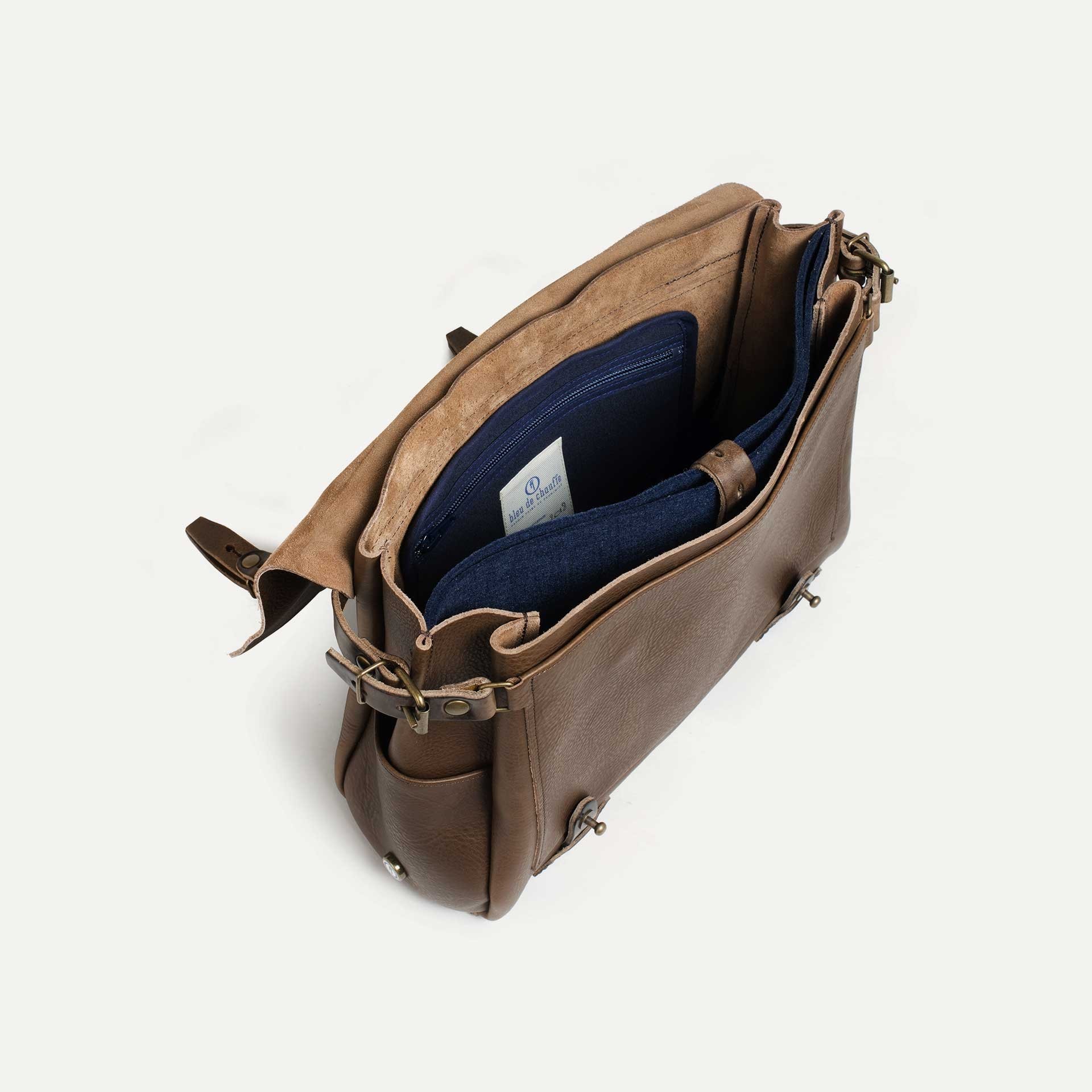 Sac Postier Eclair M - Brun Militaire (image n°4)