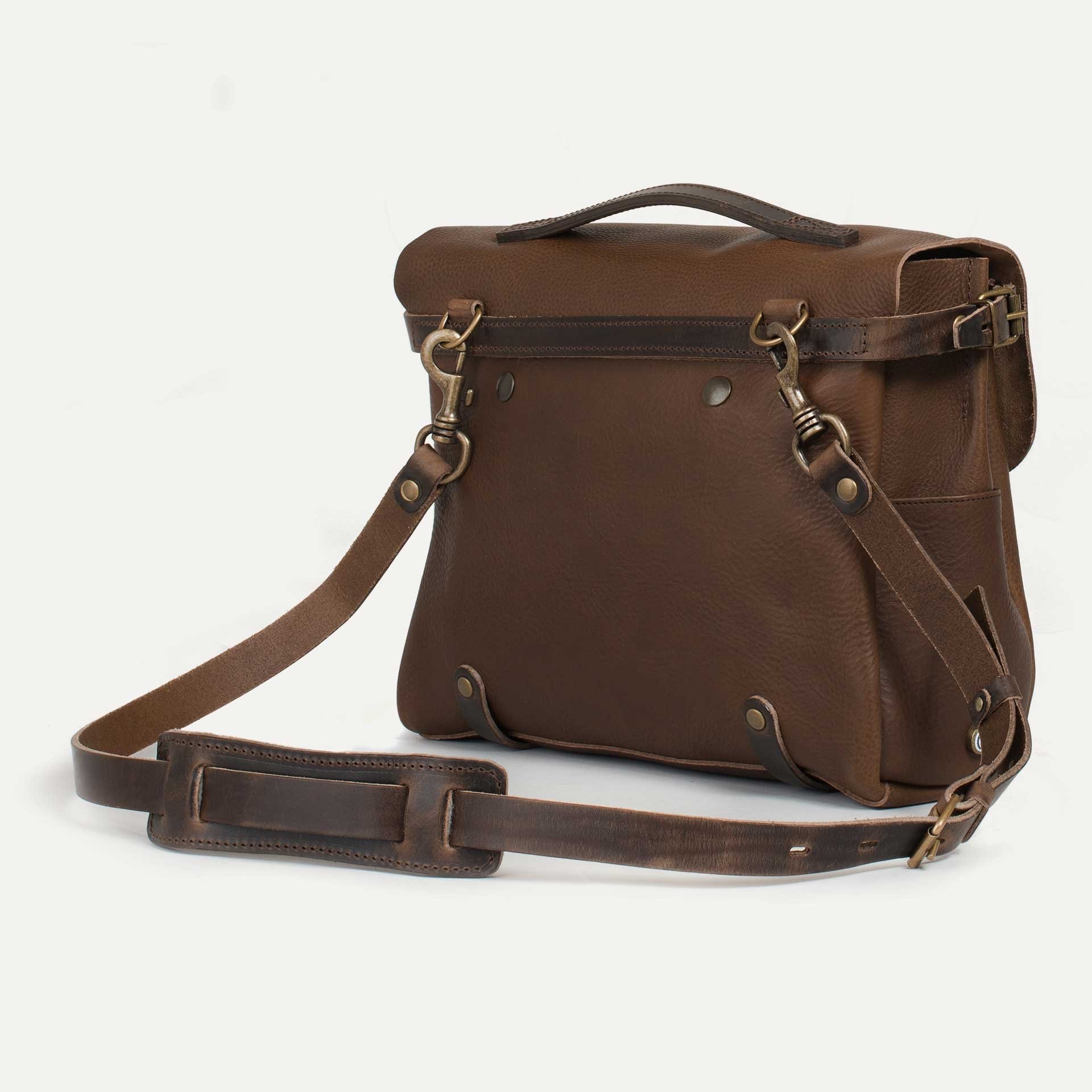 Sac Postier Eclair M - Brun Militaire (image n°3)