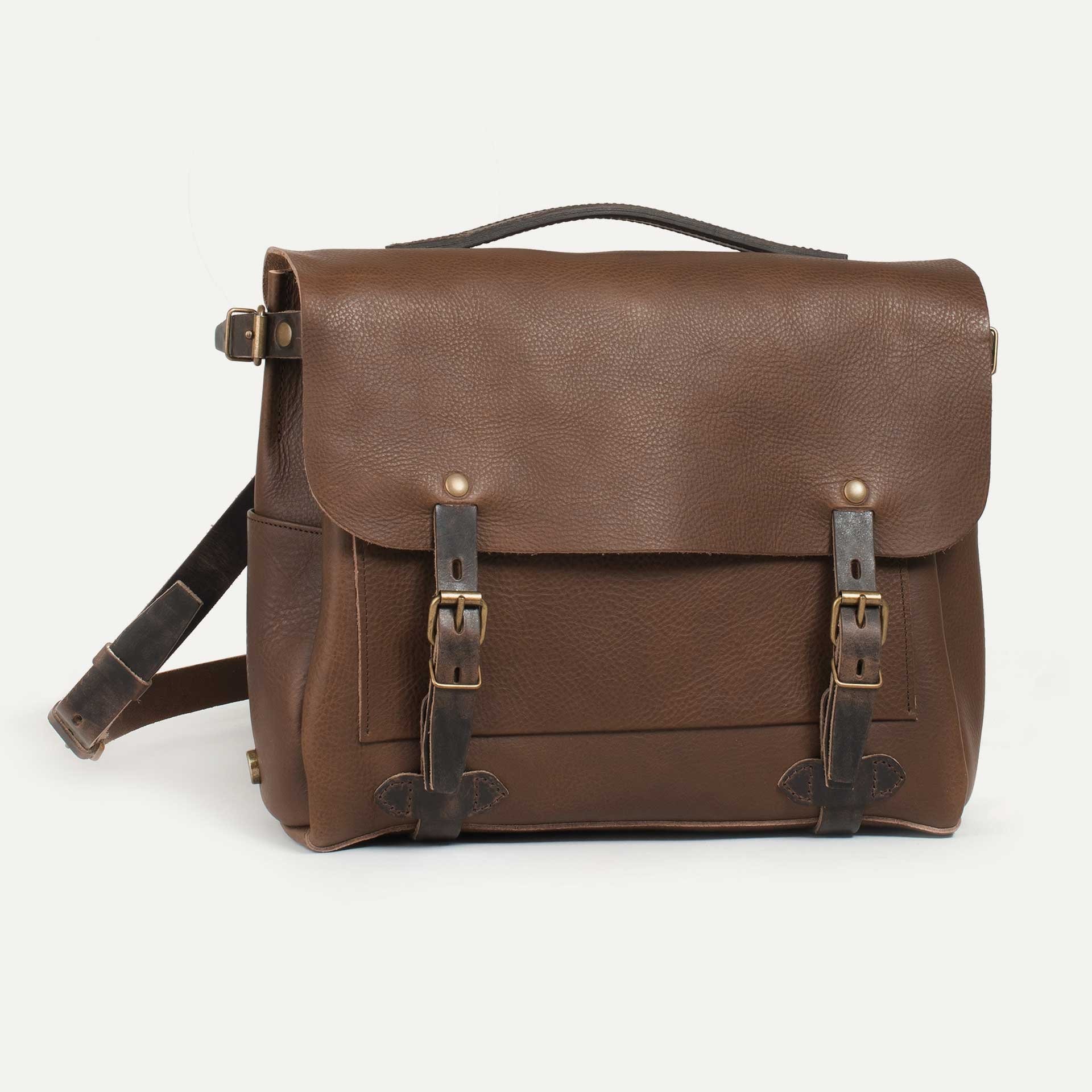 Sac Postier Eclair M - Brun Militaire (image n°2)