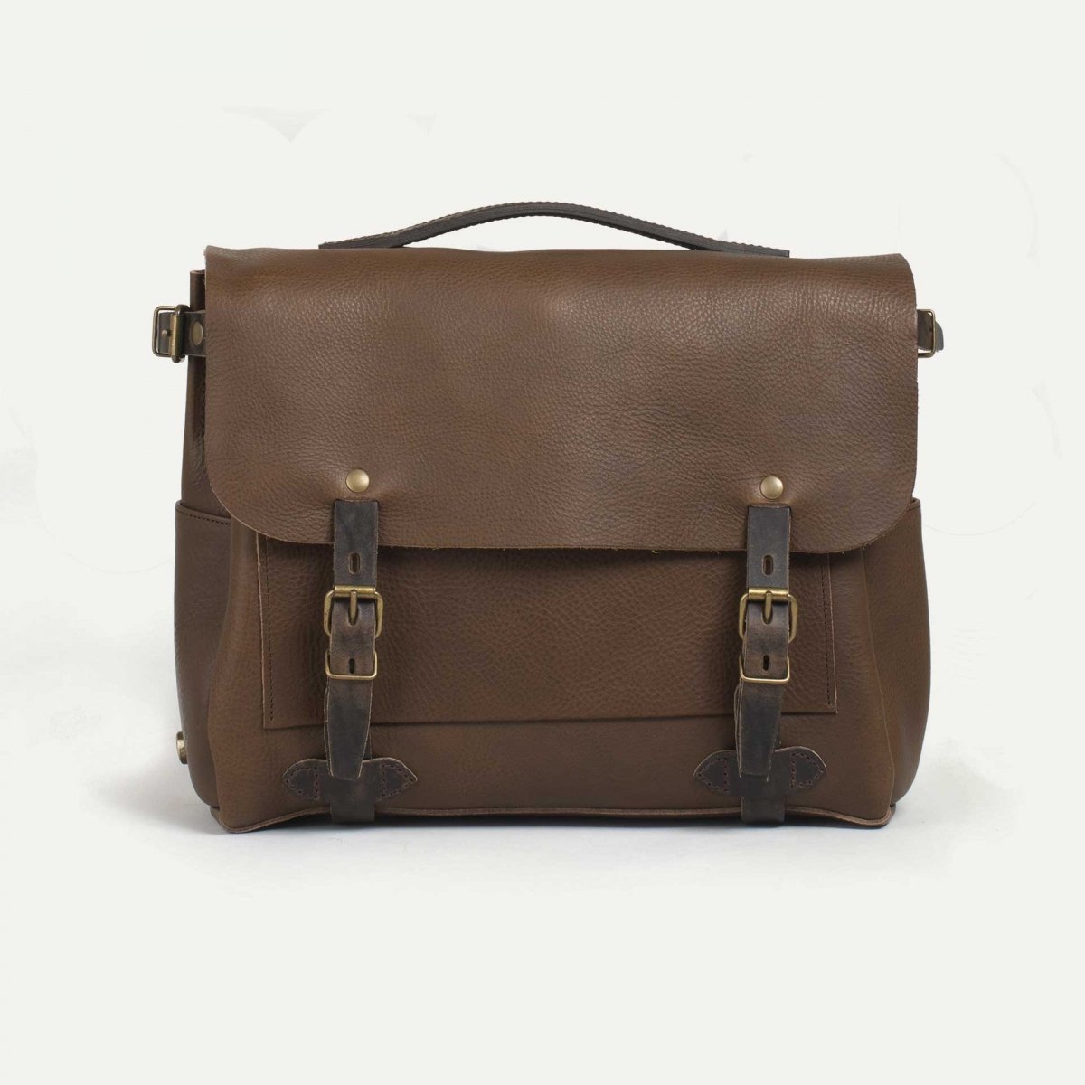 Sac Postier Eclair M - Brun Militaire (image n°1)