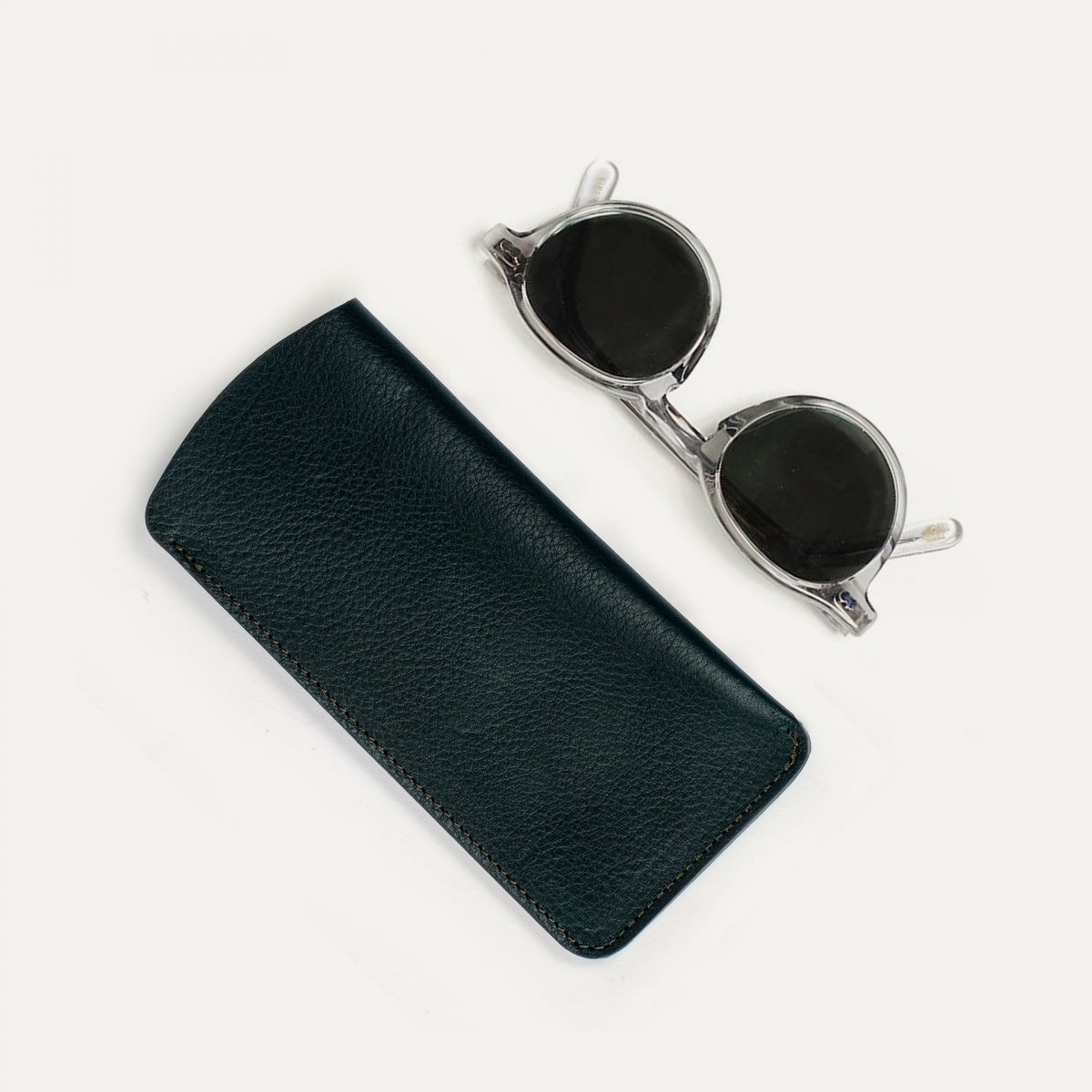 Binocle glasses case - Peacock Blue (image n°3)
