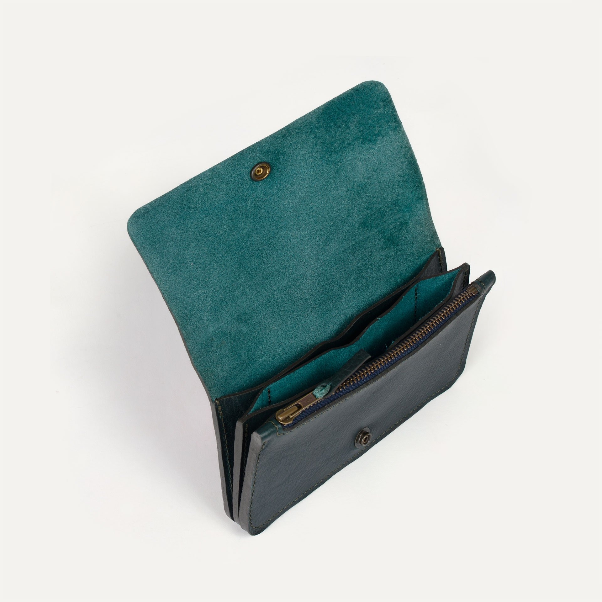 Grisbi wallet - Peacock Blue (image n°3)