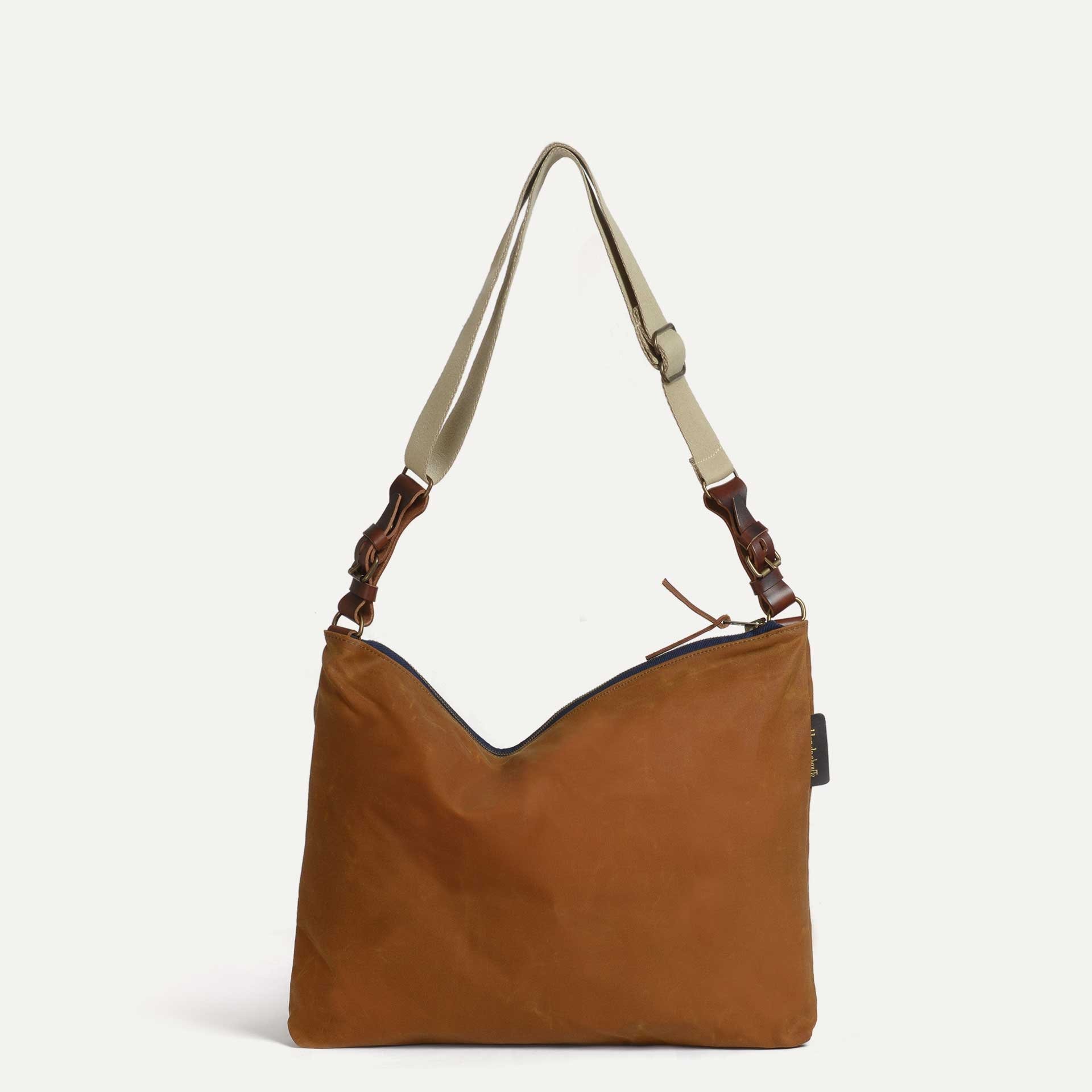 Baskia Messenger Bag - Cumin waxed (image n°2)