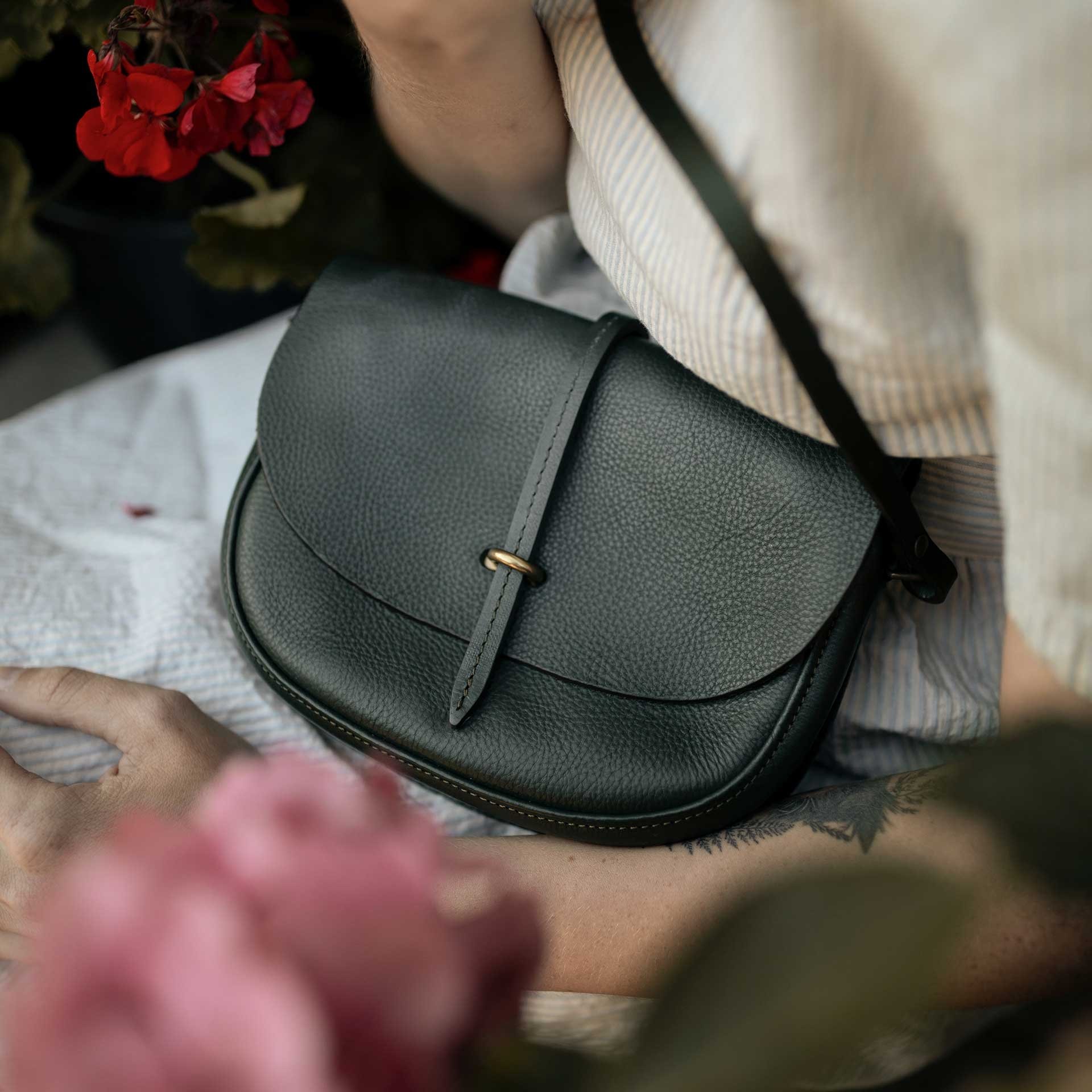 Java mini Postman bag - Green (image n°7)