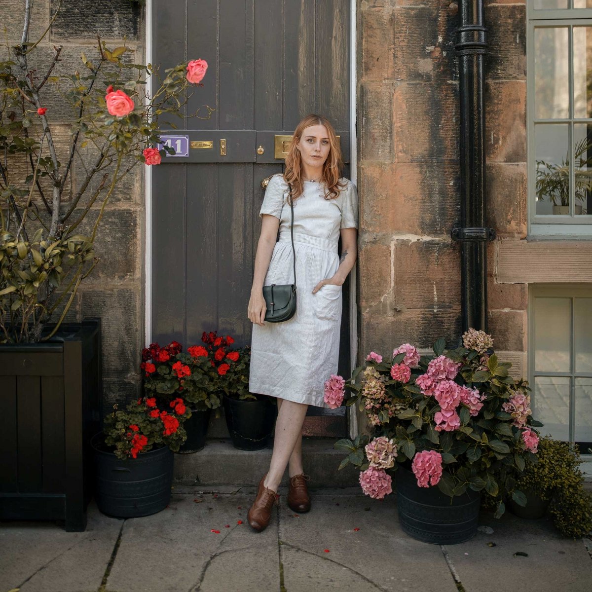 Java mini Postman bag - Peat (image n°5)