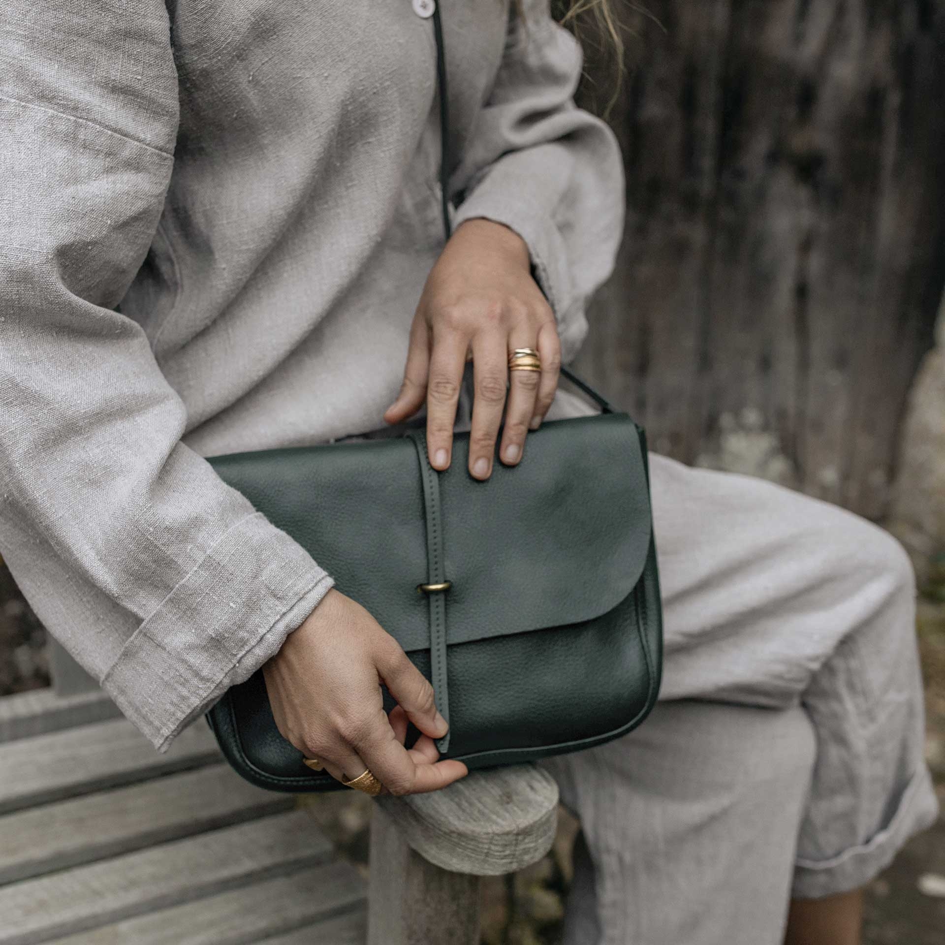 Pastel handbag - Green (image n°7)