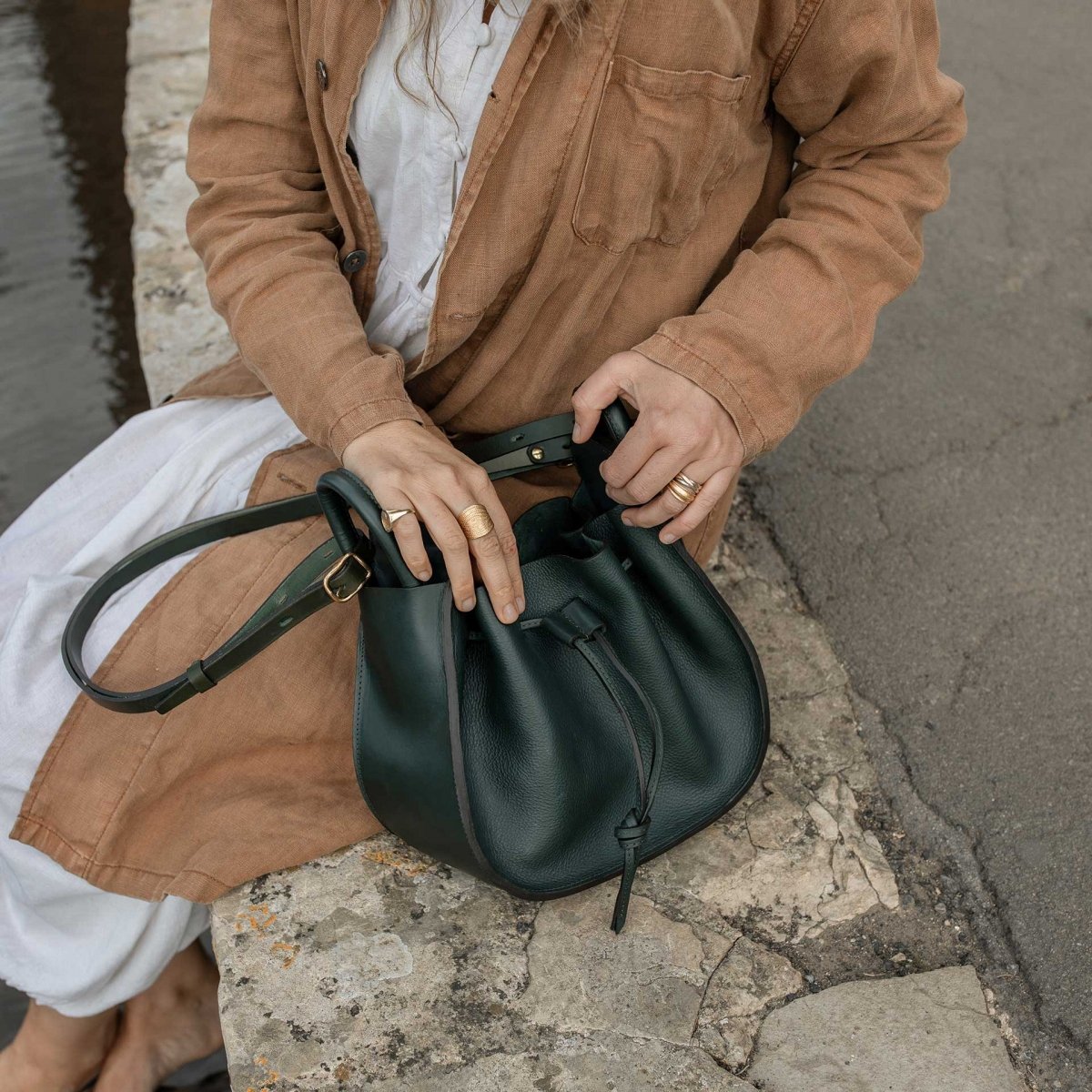 Eimertasche Diane - Grün (image n°5)