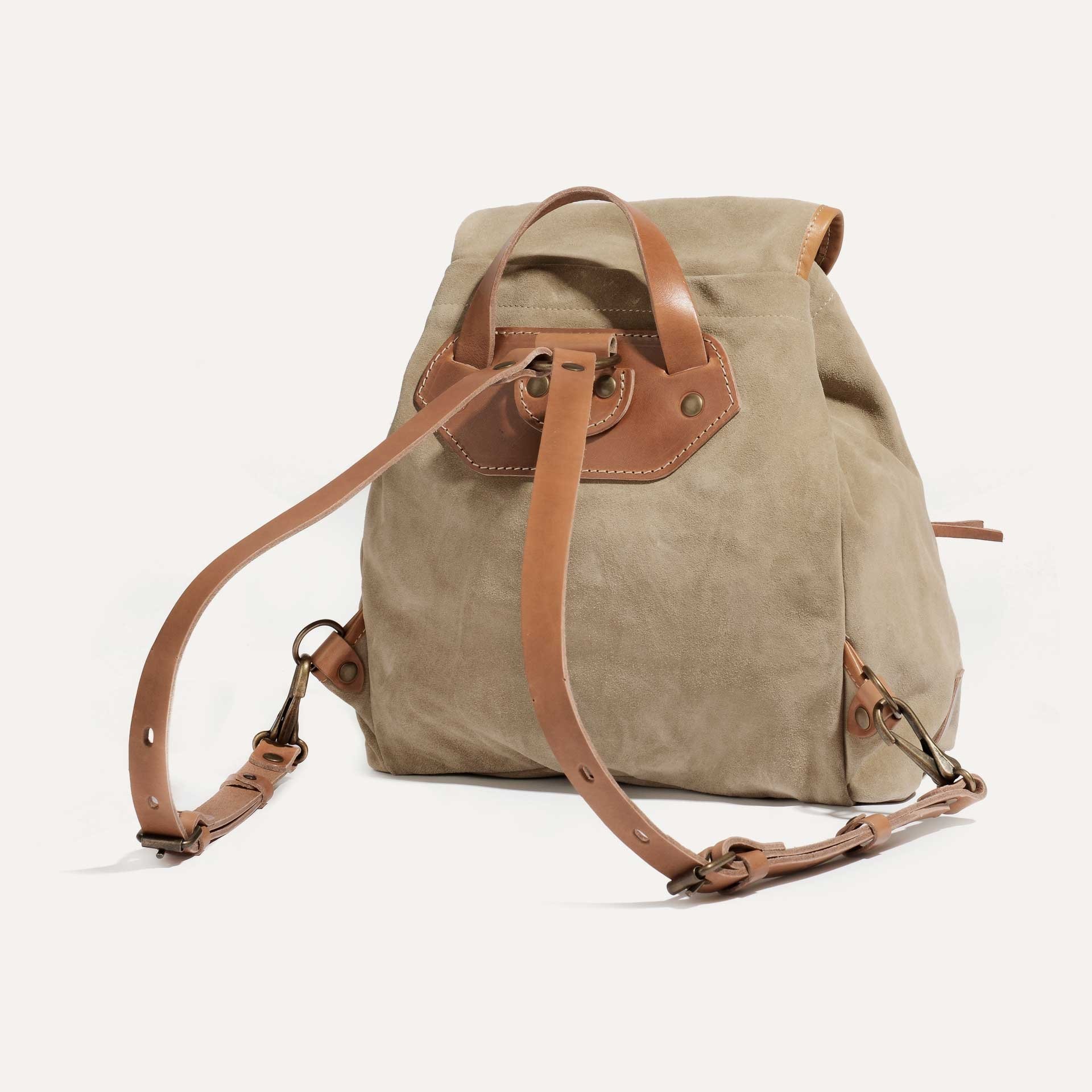 Camp S backpack / Suede - Rock (image n°2)