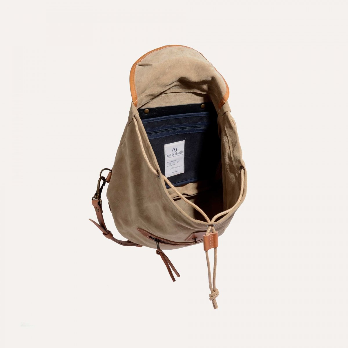 Camp S backpack / Suede - Rock (image n°3)