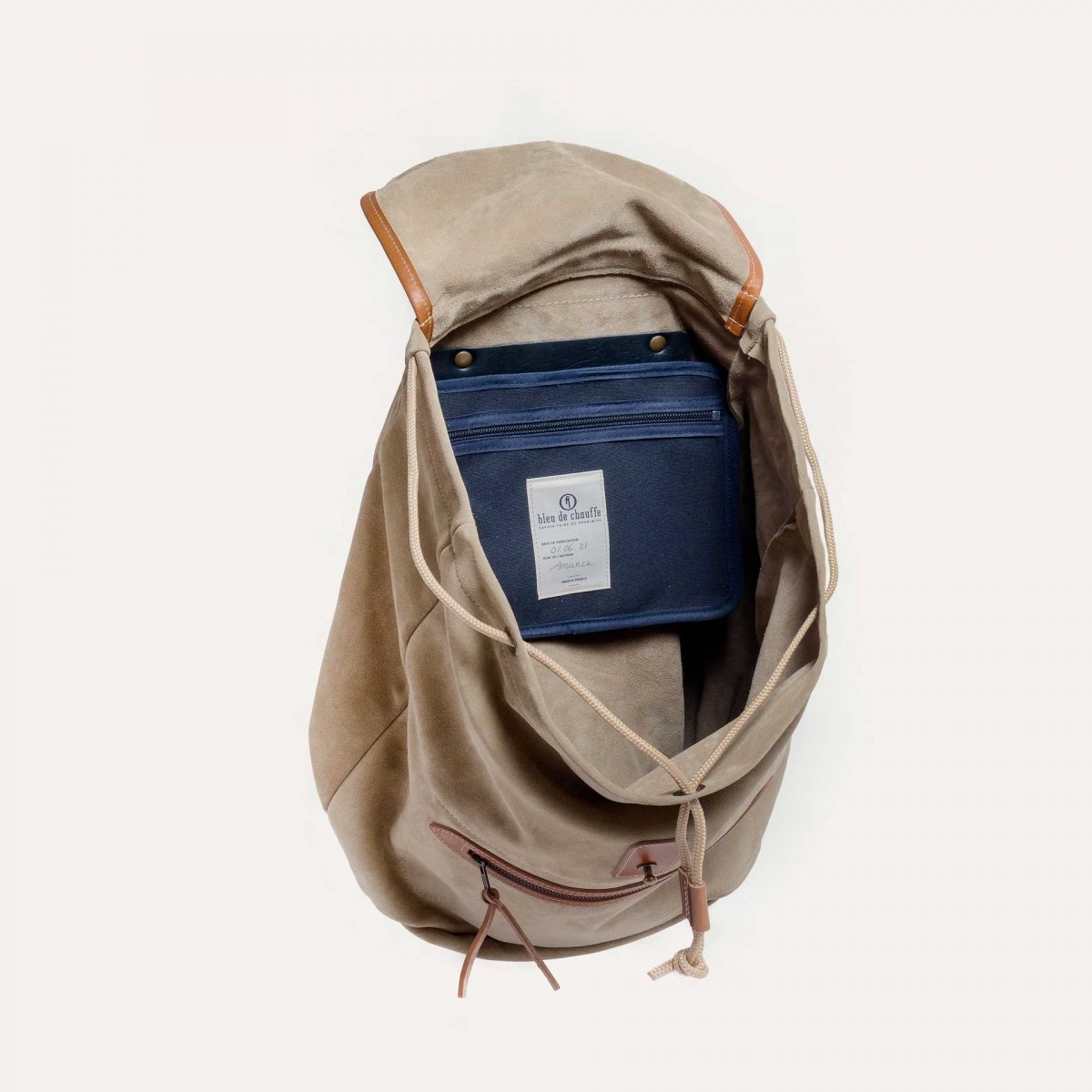 Camp backpack / Suede - Rock (image n°4)