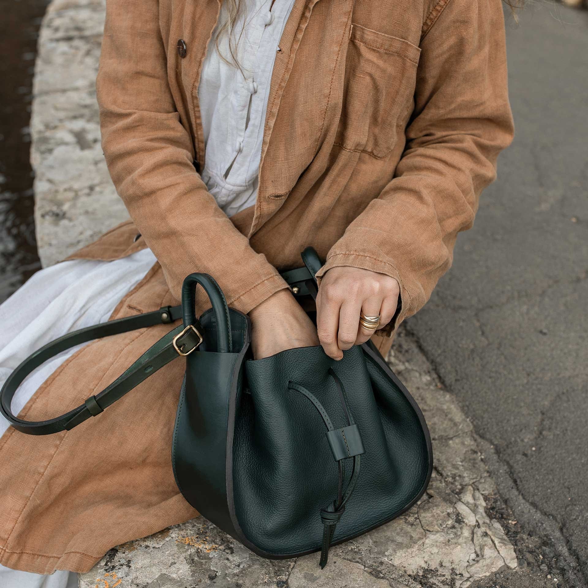 Bucket Bag DIANE - Honey (image n°5)