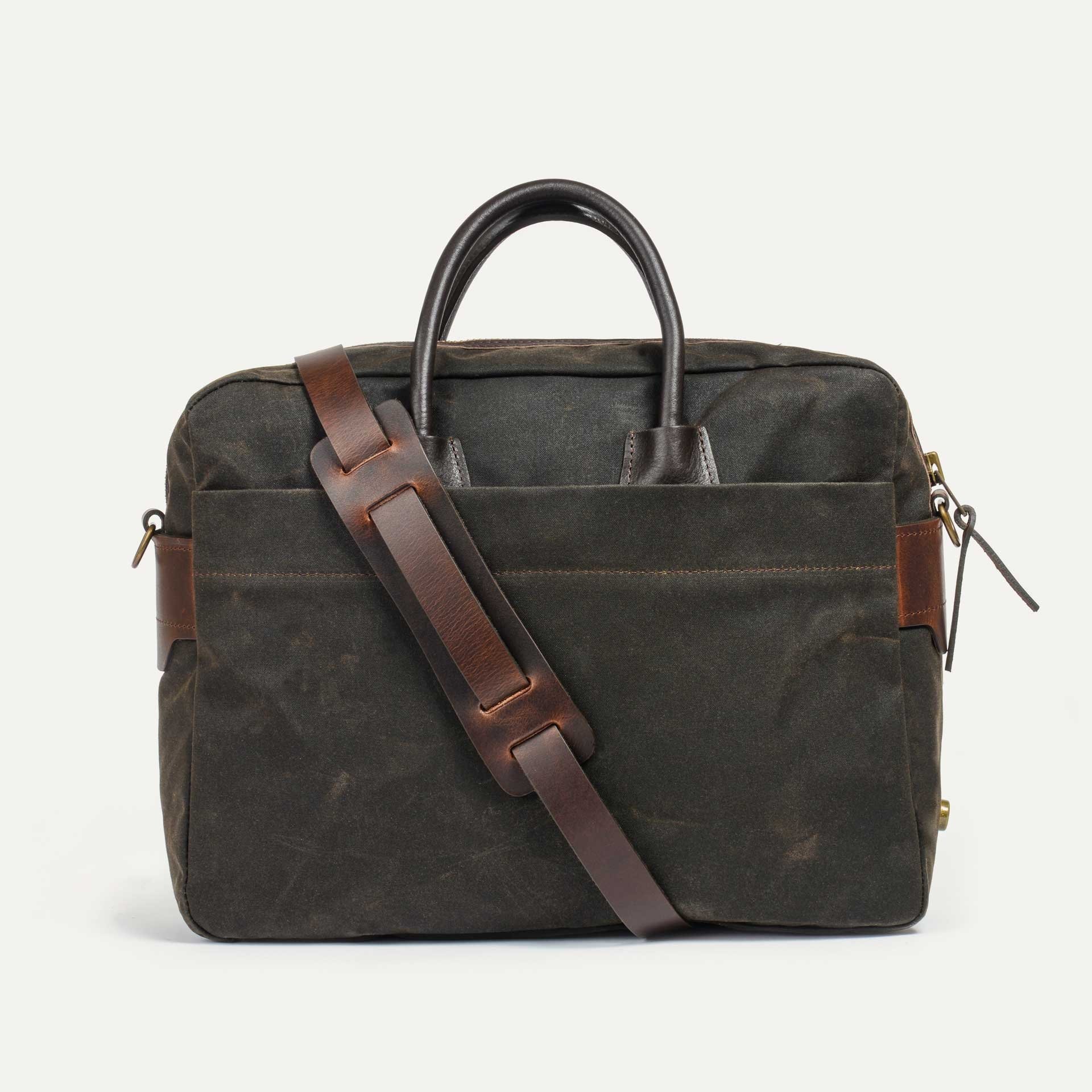 Report Businesstasche - Khaki Gewachst (image n°3)