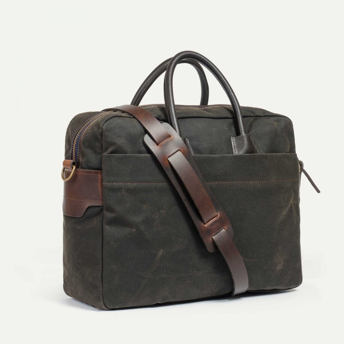 Report Businesstasche - Khaki Gewachst (image n°2)