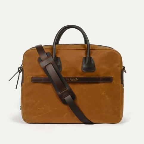 Report Business bag - Cumin waxed