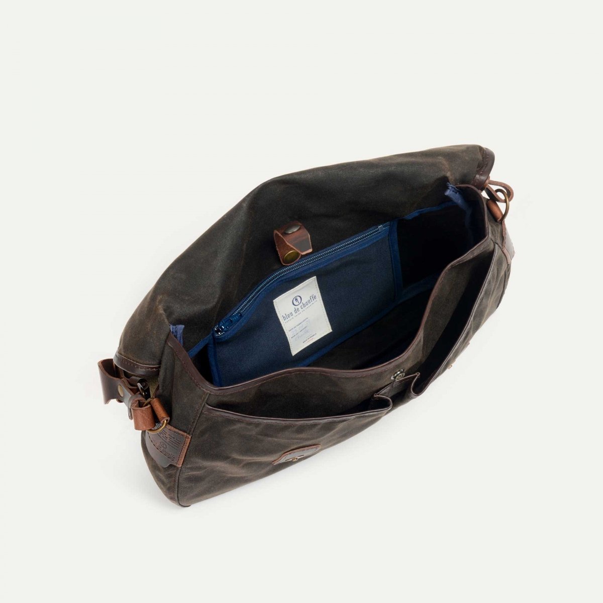 Brady petit sac de pêche truite Ariel olive / noir / kaki TOUT NEUF