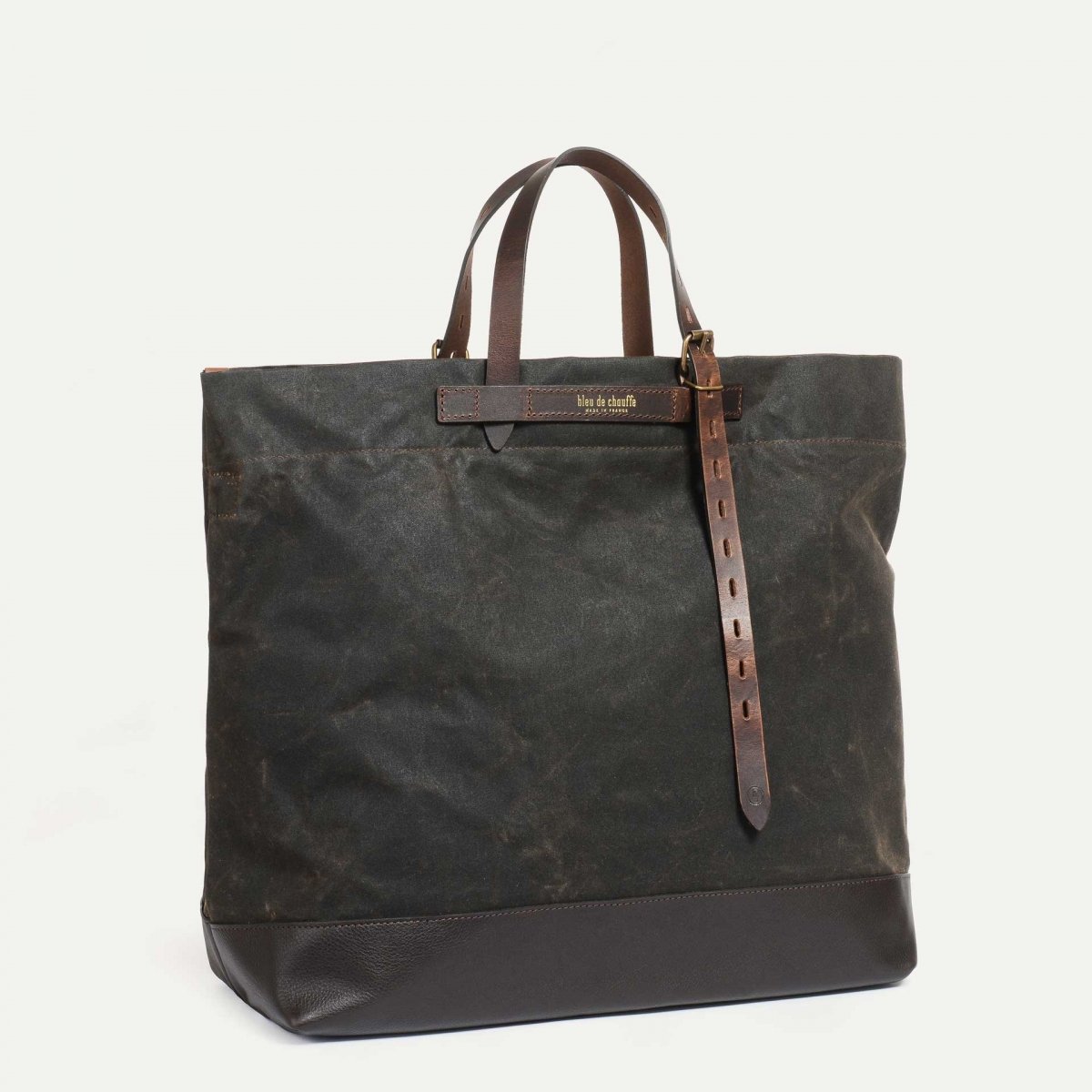 Zinnia  Tote bag - Khaki waxed (image n°4)