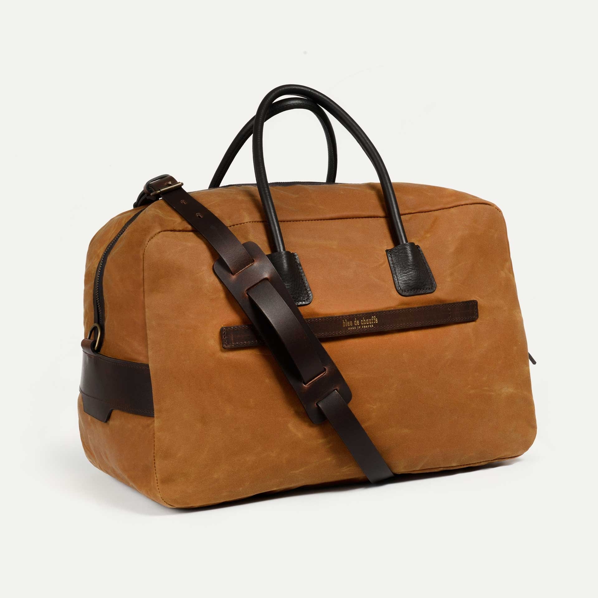 Zephir travel bag - Cumin waxed (image n°1)