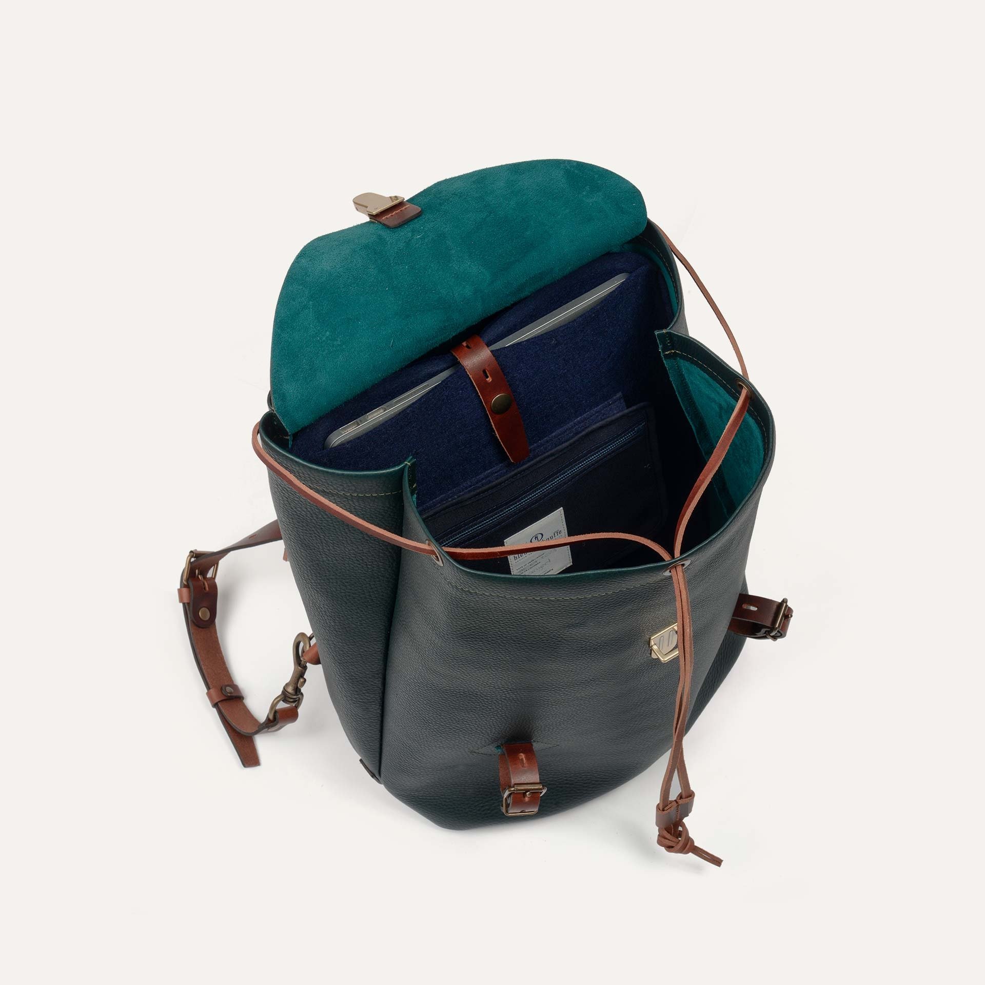 Zibeline Backpack - Peacock blue (image n°4)