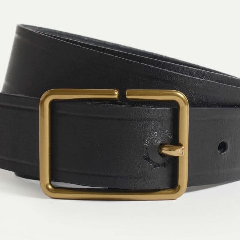 French leather belts / Made in France / Bleu de Chauffe