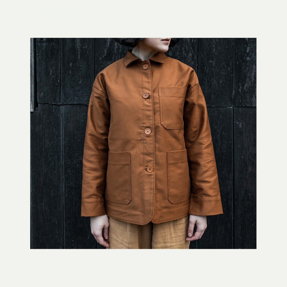 Gervaise Work jacket - Cumin (image n°2)
