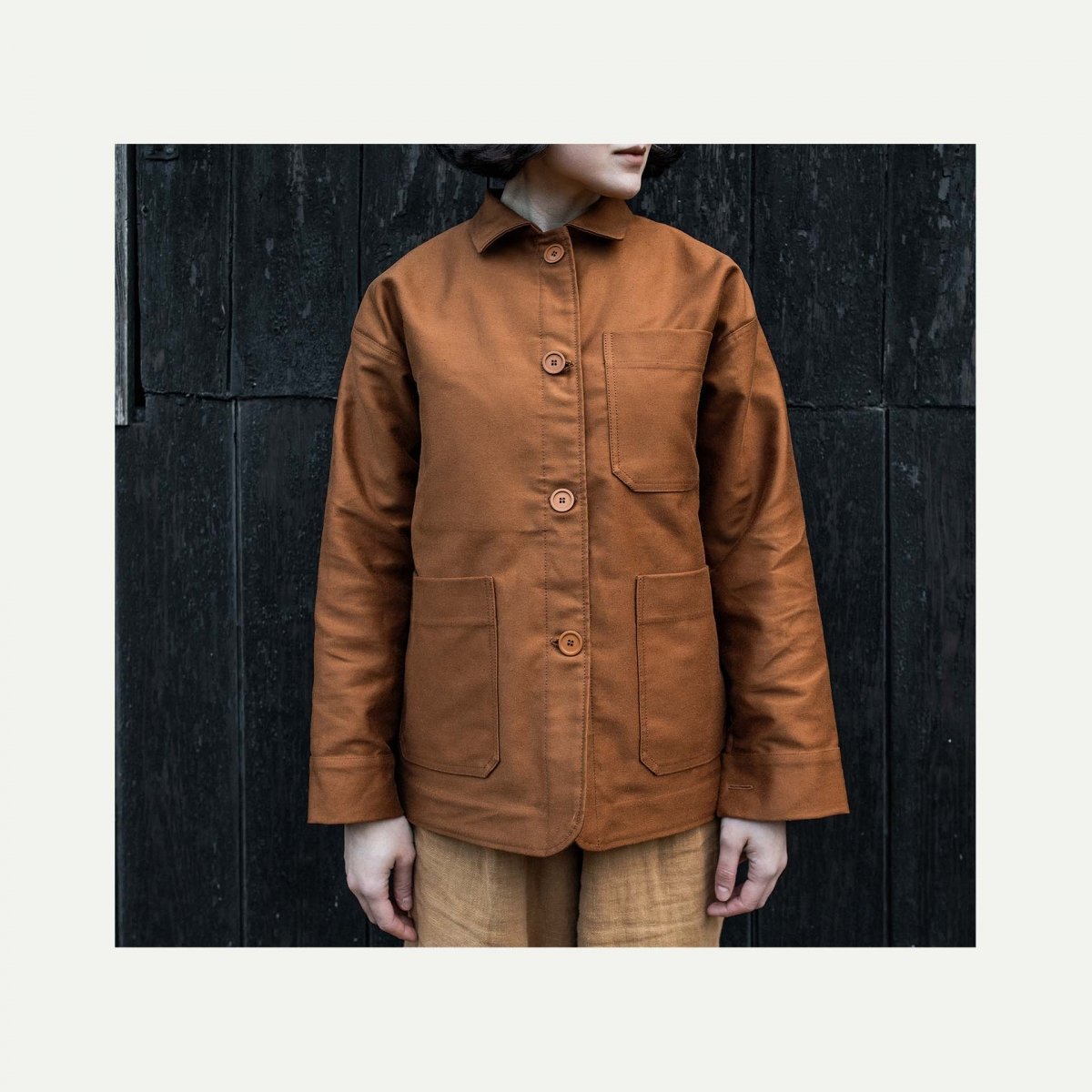 Arbeitsjacke Gervaise - Cumin (image n°2)