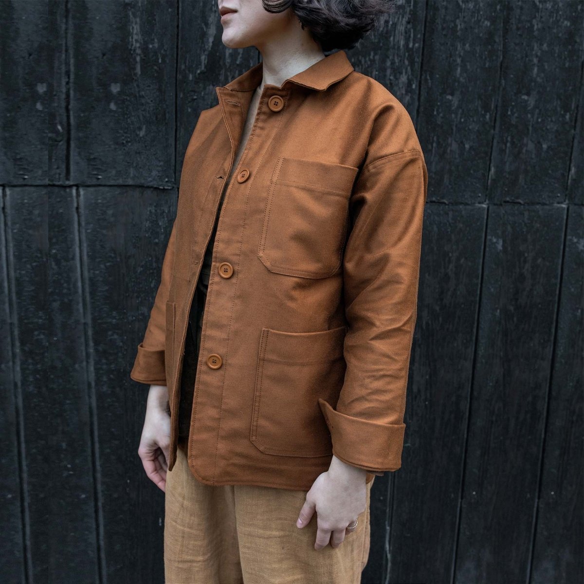 Arbeitsjacke Gervaise - Cumin (image n°4)