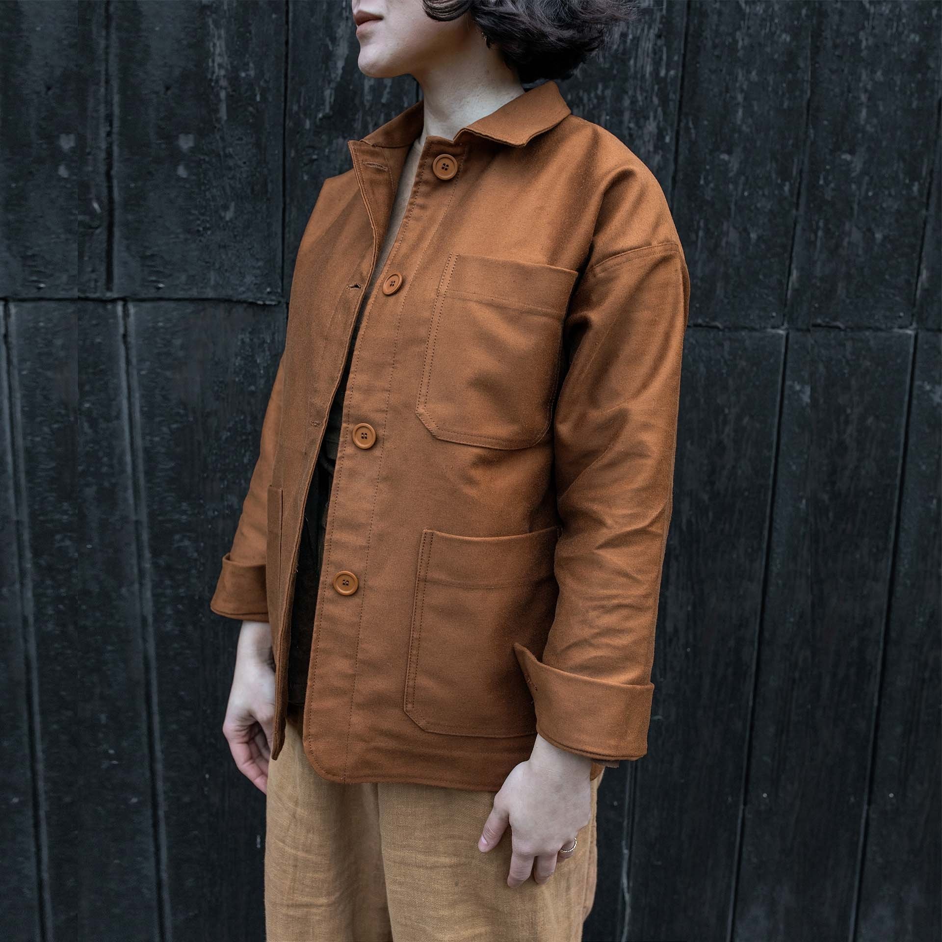Arbeitsjacke Gervaise - Cumin (image n°4)