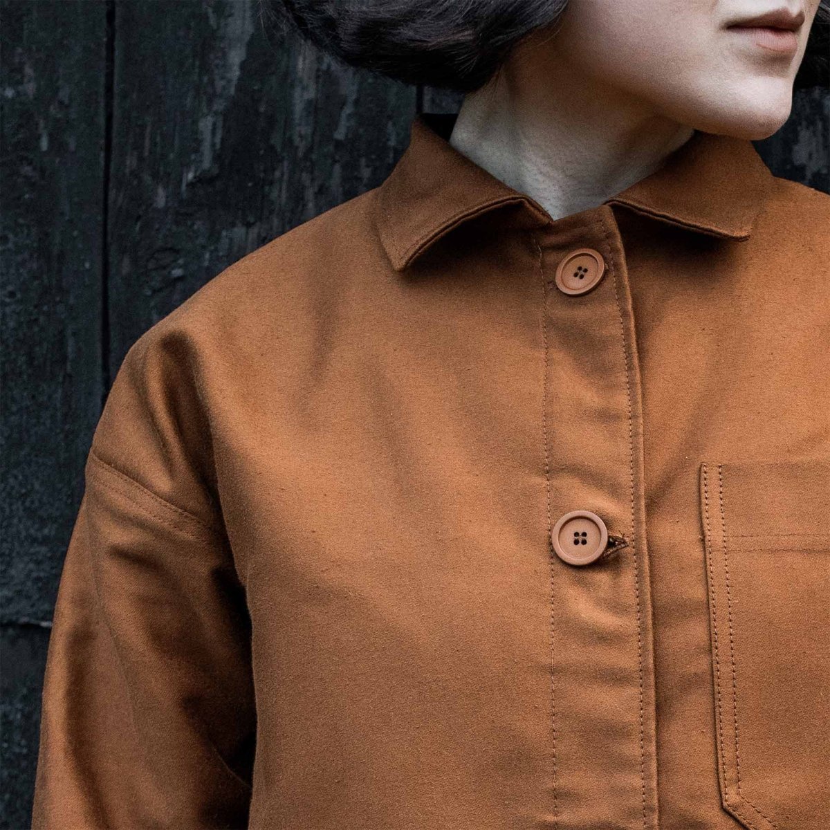 Arbeitsjacke Gervaise - Cumin (image n°5)
