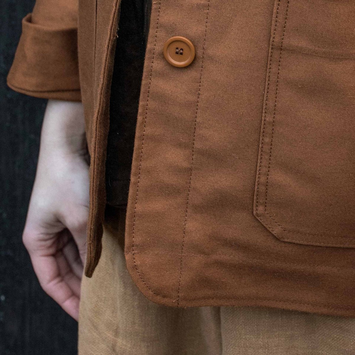 Gervaise Work jacket - Cumin (image n°6)