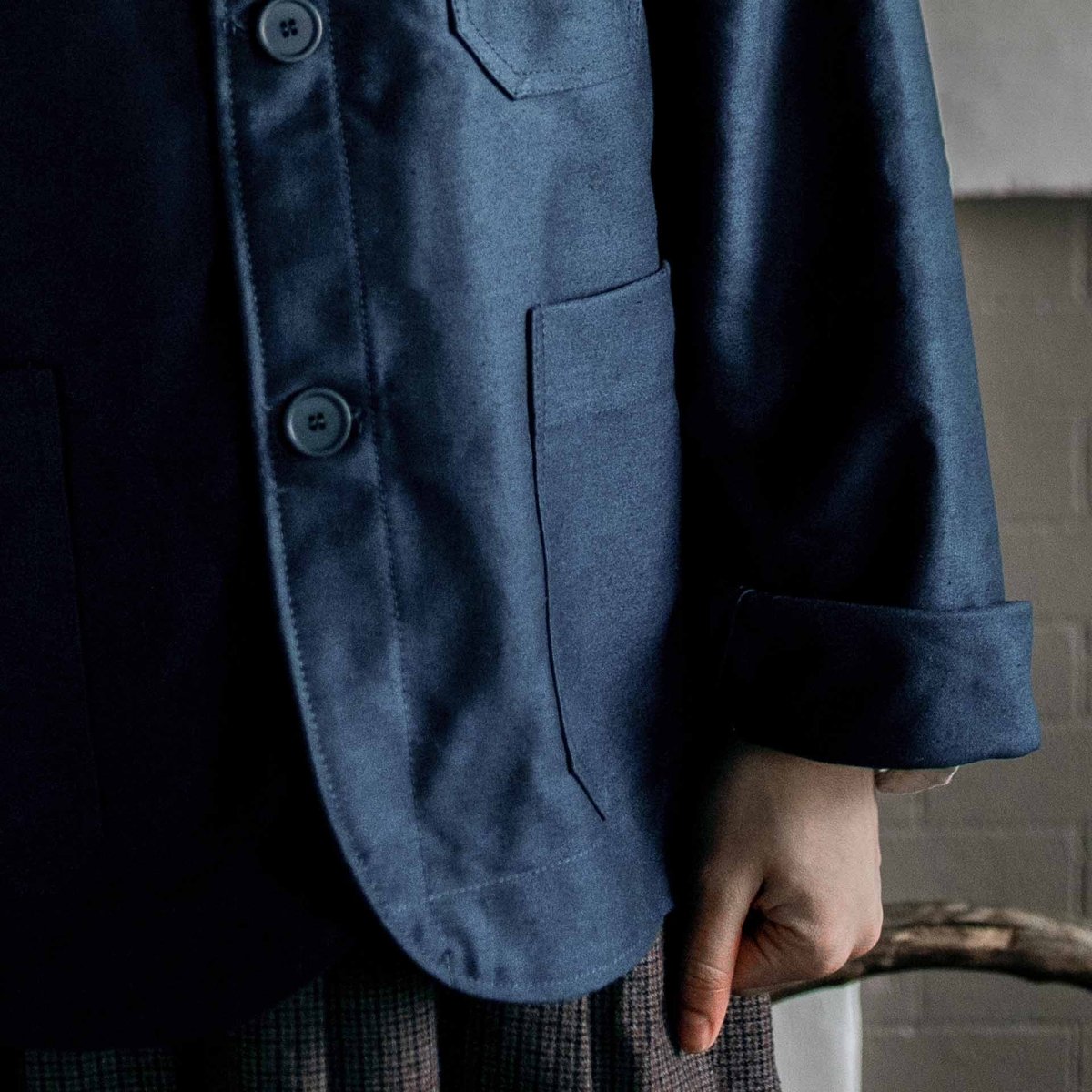 Gervaise Work jacket - blue (image n°5)