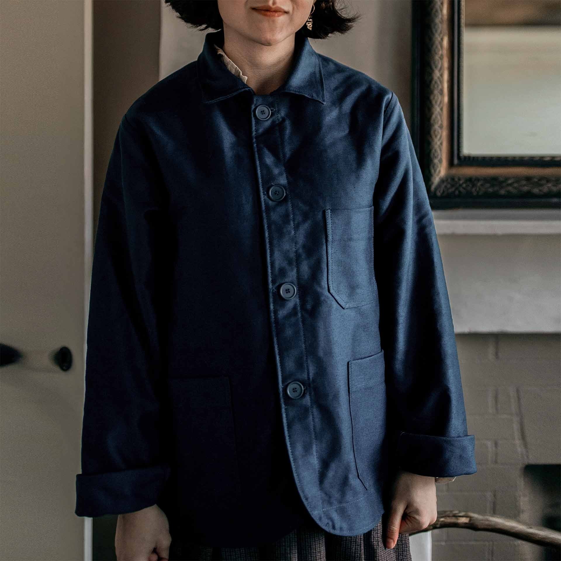 Gervaise Work jacket - blue (image n°6)